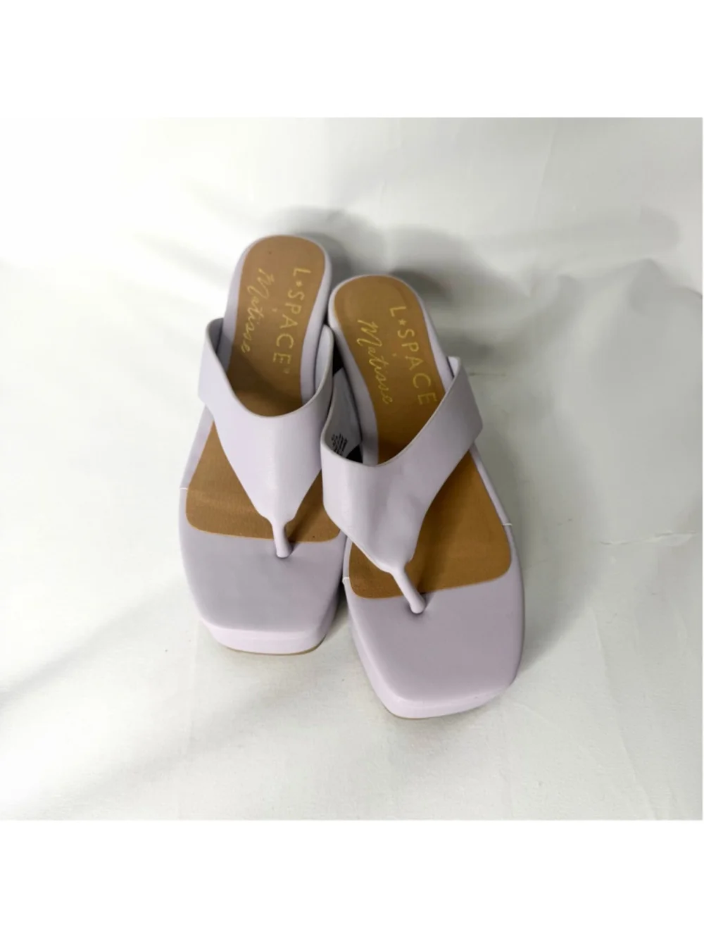 Women's L*Space x Matisse Lavender Platform Sandals Size 6